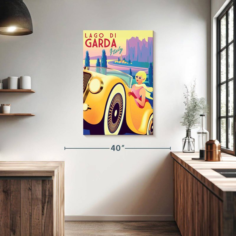 Mehar Touring Lago Di Garda, 39" H x 26" W
