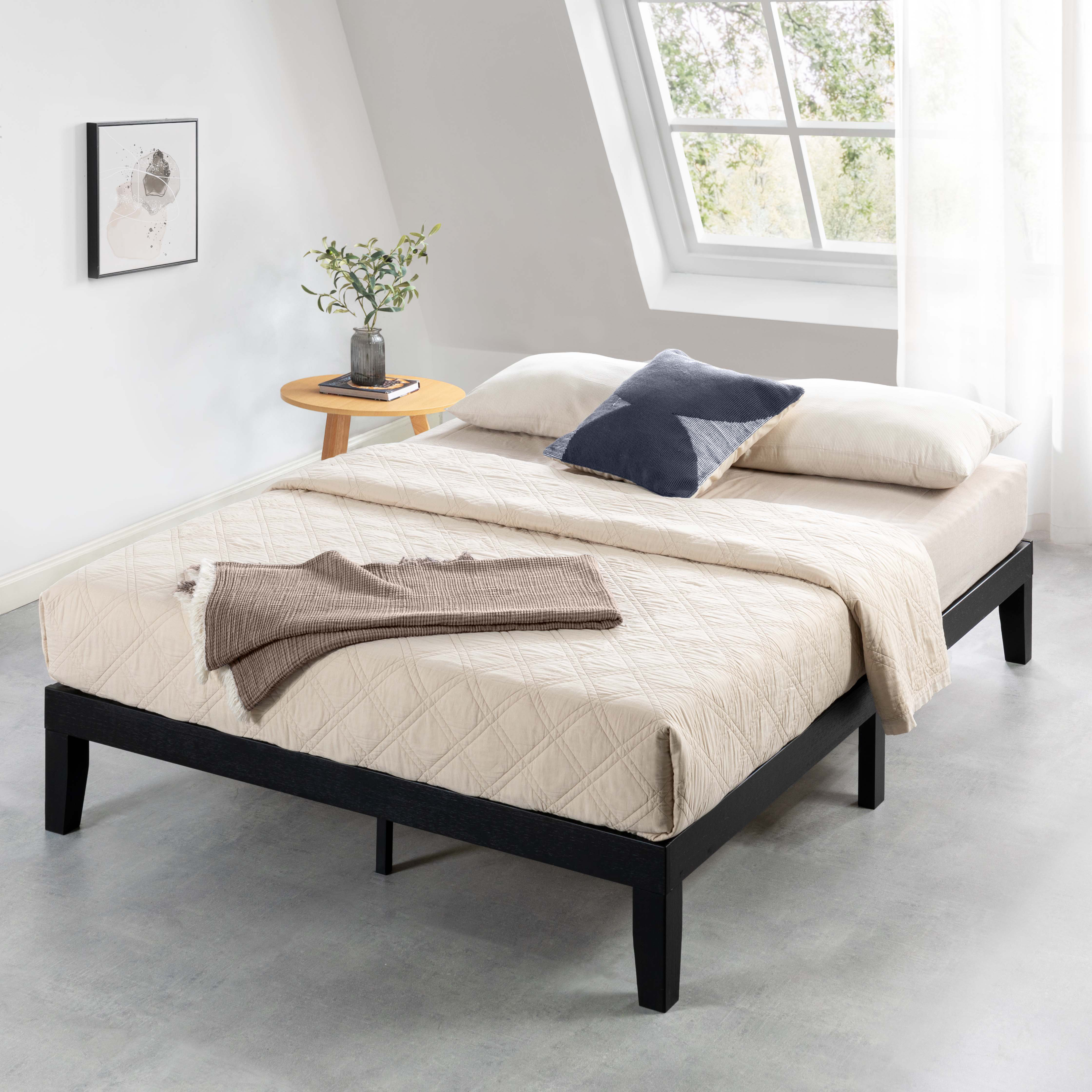 Red Barrel Studio® Harlow Solid Wood Platform Bed & Reviews | Wayfair