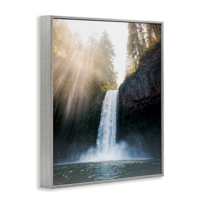 Giclée encadrée en cascade d'eau par Jared Kreiss