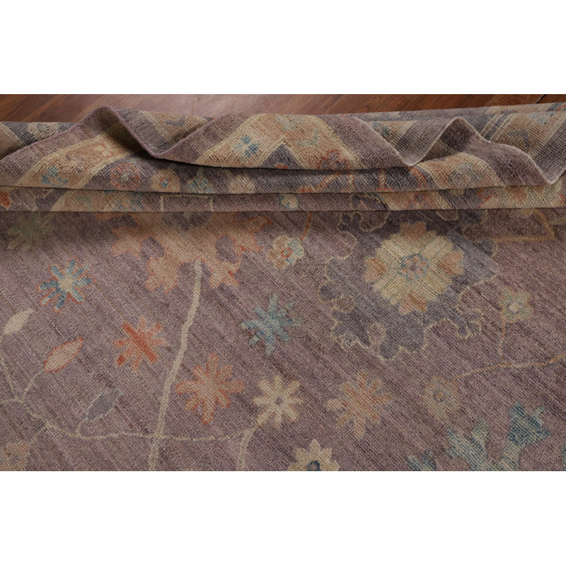 Vegetable Dye Oushak Turkish Area Rug