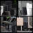 Small Bathroom Trash Can with Lid Soft Close-115653495