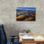 Toile épique Graffiti «Morning On Popham Beach» par Rick Berk, 18 po x 12 po-109177997
