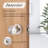 Crystal Door Knobs Keyless Lock with Round Rosette-70961933-126248524