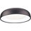 "Élégant éclairage: Kuzco Lighting Beacon Plafonnier encastré à DEL en noir élégant"