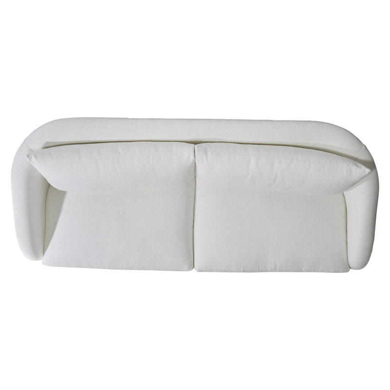 Palermo Outdoor Loveseat, White Sunbrella 6063-000
