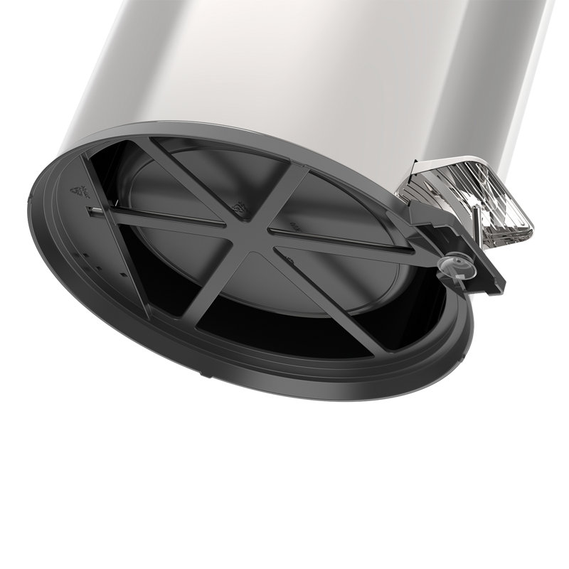 Stainless Steel Step On Kitchen Trash Can, 30L