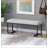 Upholstered Button Tufted Bench, and Simple design, comfortable and durable, multi-functional bench