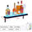 LED Liquor Bottle Display Shelf, Bottle Display Shelf Bar Shelves with Remote & App Control, 16 Colours, 4 Music Modes