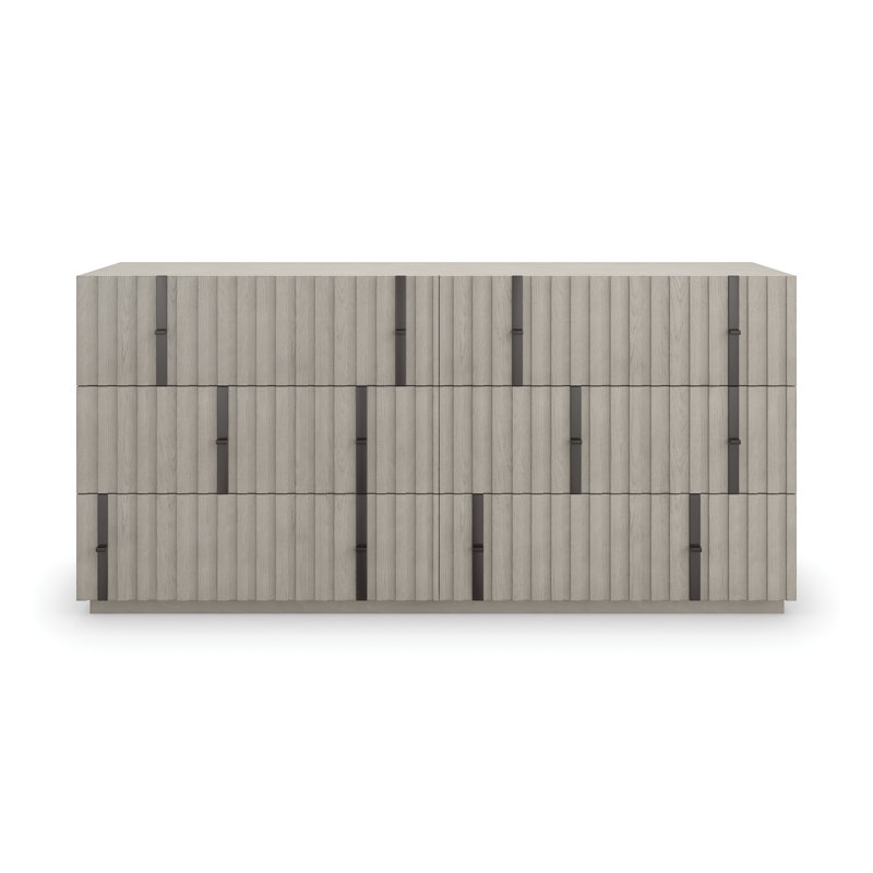 Clancy 6 - Drawer Solid Wood Dresser