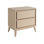Sunset Key Tillman 2 - Drawer Solid Wood Nightstand in Sand Drift