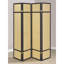 Paravent pliable à quatre panneaux avec pin, léger, polyvalent, esthétique texturée naturelle, hauteur de 71,41 pouces, écran pliable de 68,16 po pour un repositionnement facile, 16,81 lb, 0,75 de large, et plus