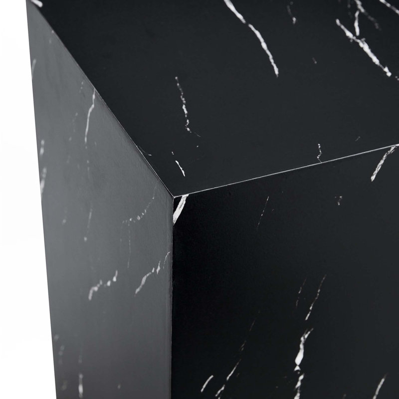 Coffee Table -15.75 Inches, Black