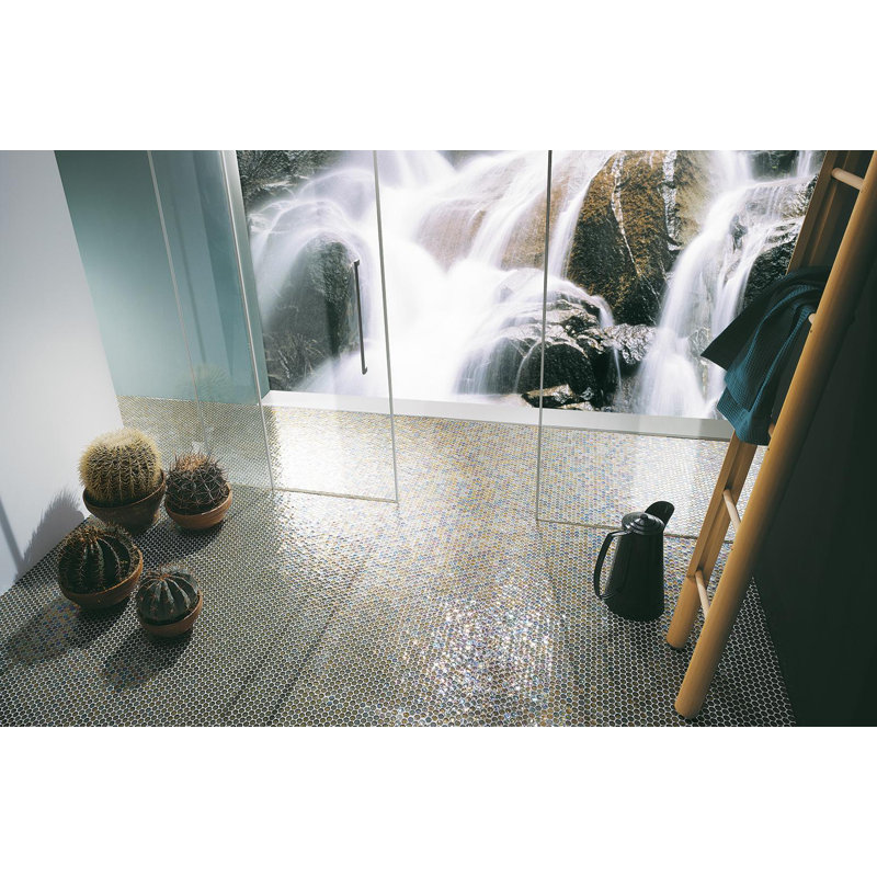 Tweed 6/8" Barrels Glass Mosaic