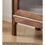 Modern Minimalist Walnut Display Case-120836517