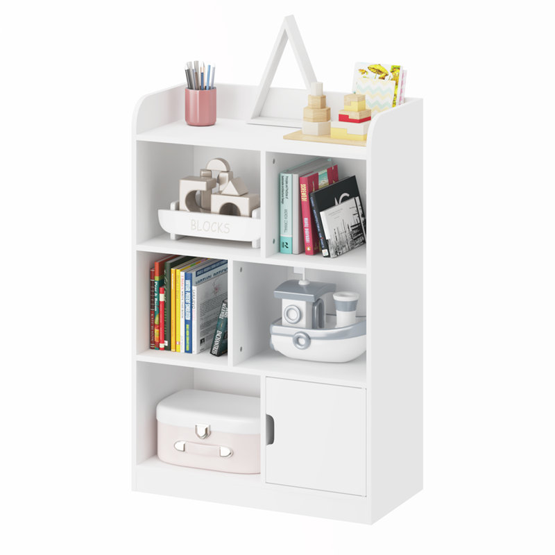 Bookcase with 6 Compartments