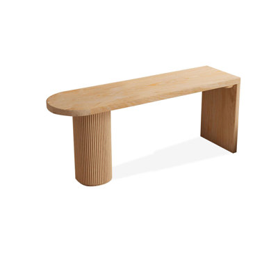 Wood color Rectangle Solid Wood Desks