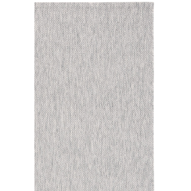 Geometric Gray Indoor/Outdoor Area Rug