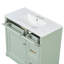 Meuble-lavabo 36 po avec lavabo en céramique, tablette réglable et 4 tiroirs-230833400