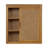 Ameer Wall Cabinet with Open & Closed Storage and Sturdy Shelves-95491601