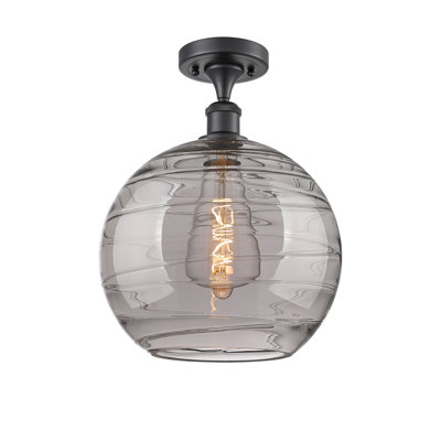 Plafonnier semi-encastré 1 lumière Wager