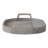 Oval Mango Wood Tray with Handles Bleached