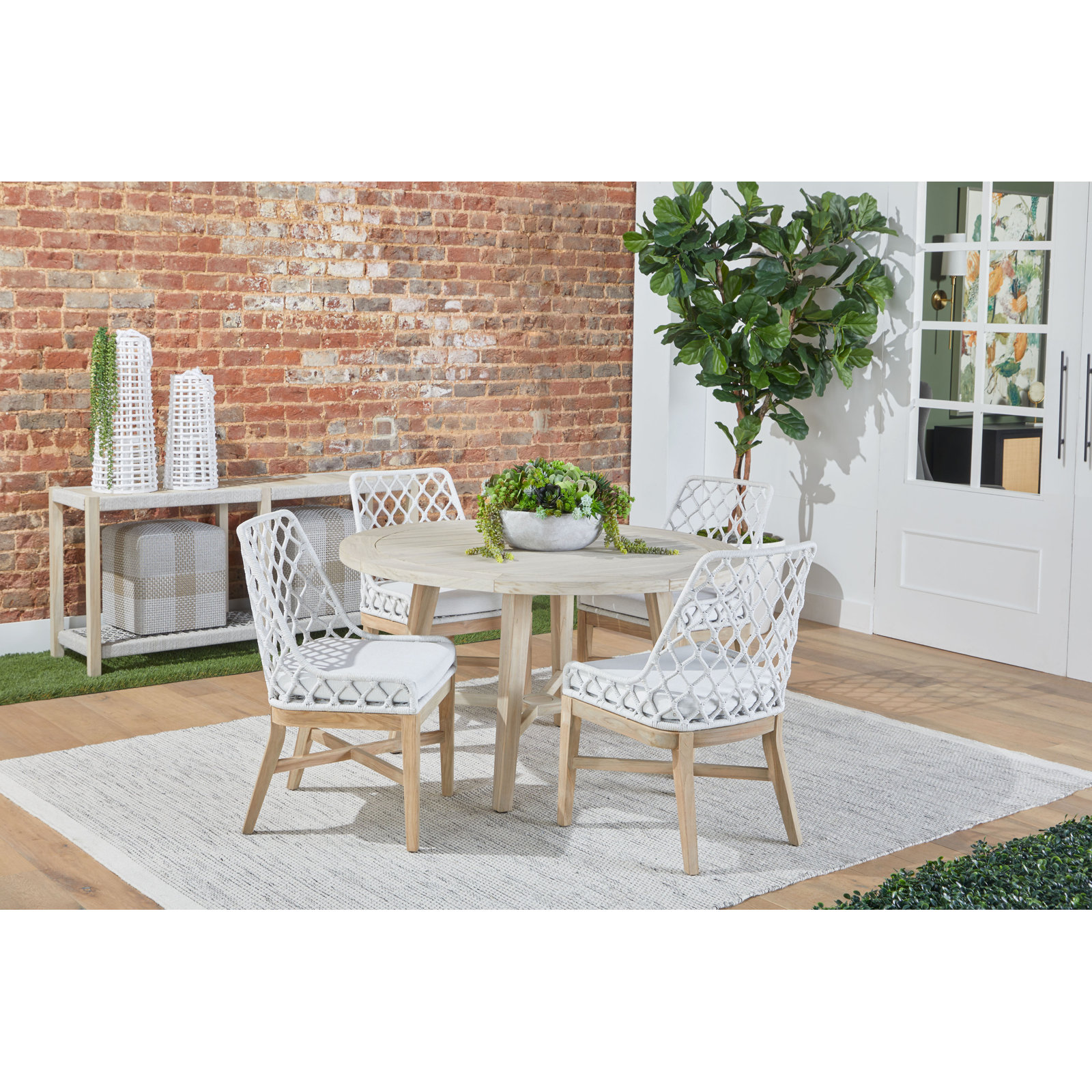 Rollins Wooden Dining Table