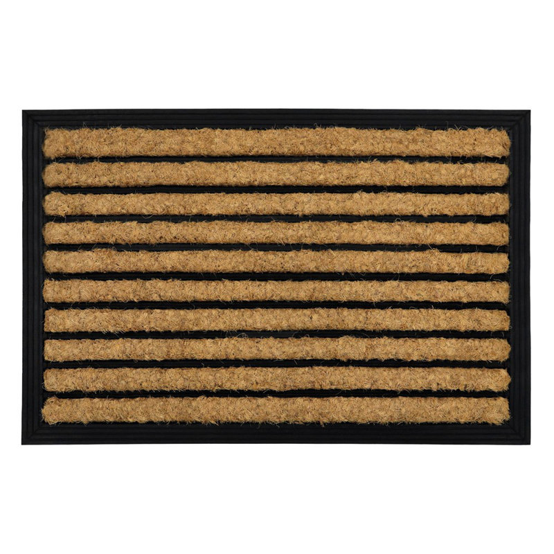 Striped Outdoor Doormat
