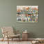 «Central Park» par Charles Prendergast - Art mural sur toile tendue avec châssis-688321562