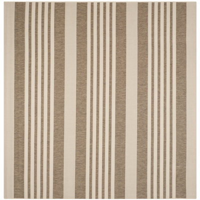 Tapis intérieur / extérieur à rayures Herefordshire Performance