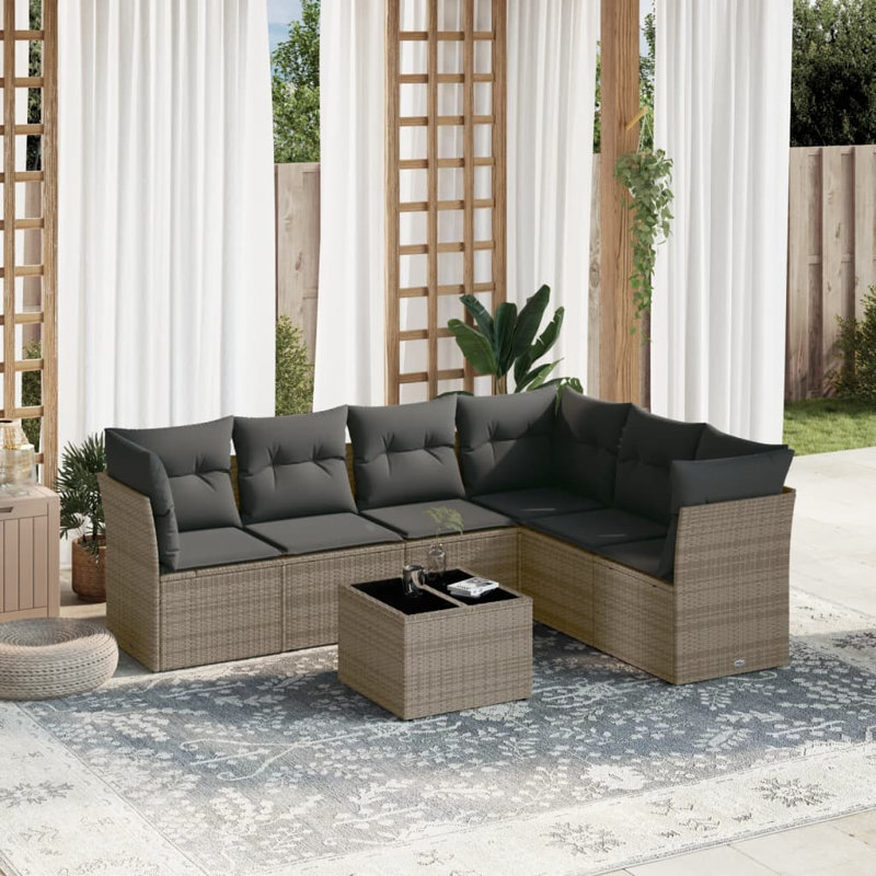 Ensemble de canapé de jardin Vidaxl