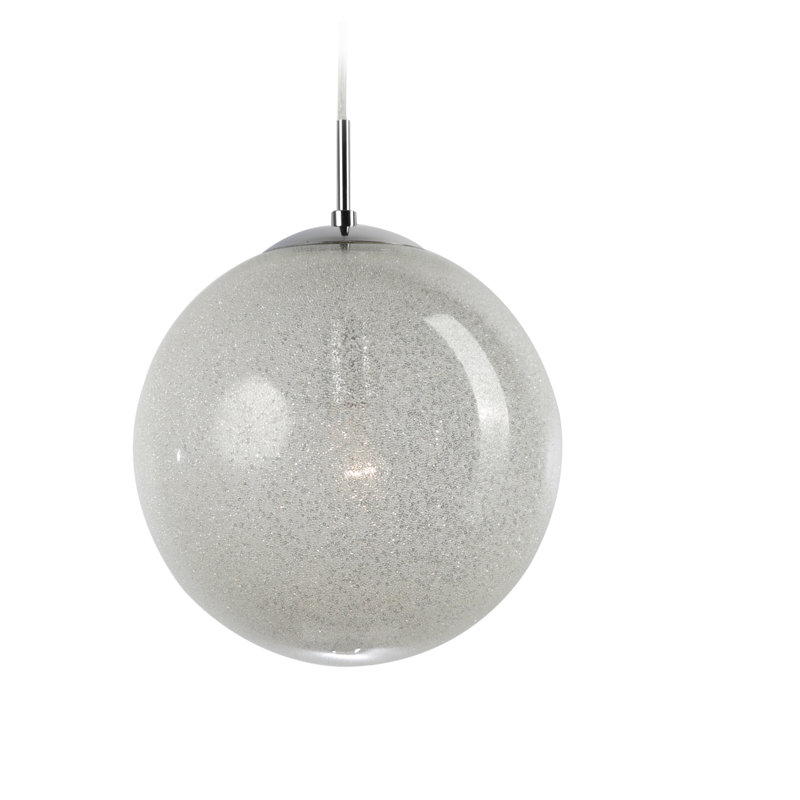 Starnes 1 - Light Silver Sphere Pendant