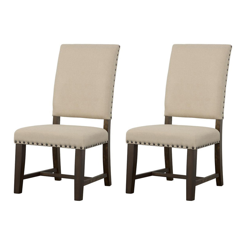 Chaise d'appoint Linneman, Beige, Noir