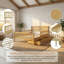 Lit plateforme simple en bois-161660610