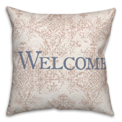 Coussin Welcome Peach