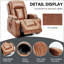 Infinite Position Power Lift Recliner Chair with 8-Point Vibration Massage, Lumbar Heating, and USB Charging for Elderly-1849063272