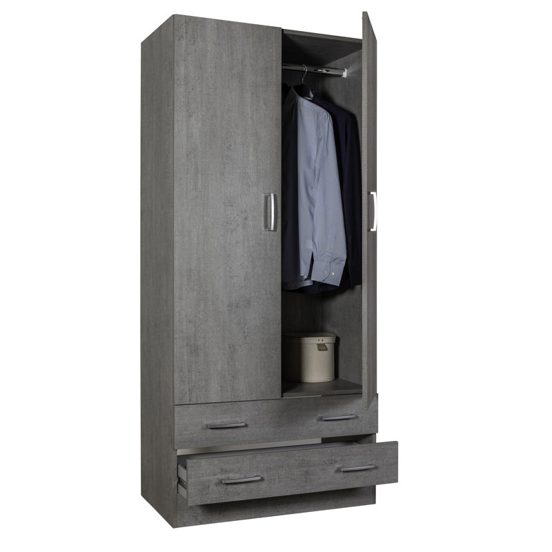 Facile 2 Door Wardrobe