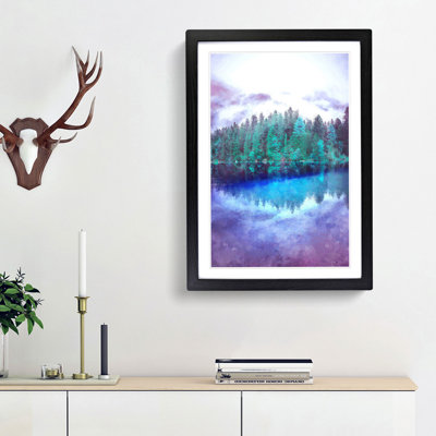 Mythical Forest in Germany - Picture Frame Graphic Art Print