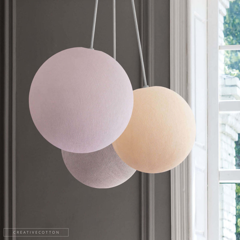 Creativecotton 3-Light Shade Pendant Light