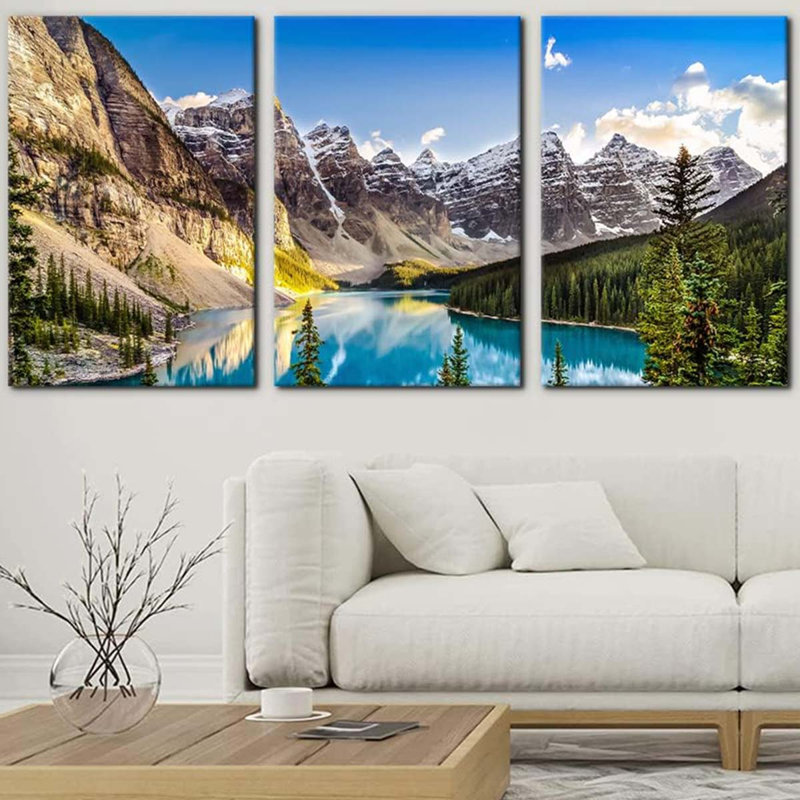 3 Piece Wrapped Canvas Print