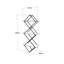 Lancaer 3 Piece Square Tiered Shelf