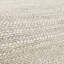 Coussin en jute tissé Halter, ivoire-100215093