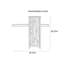 Console polyvalente simple en bois massif