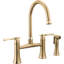 Bridge Kitchen Faucet With Side Spray-849466047