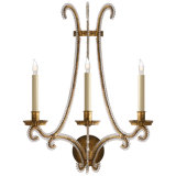 Oslo Glass 3 - Light Candle Wall Light