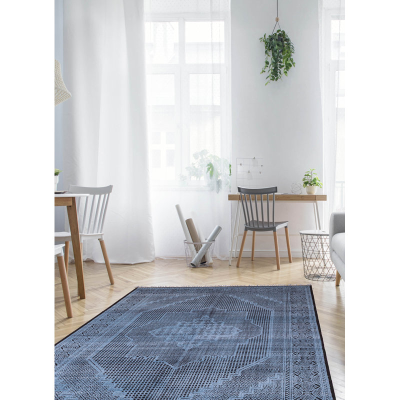 Tapis bleu Vibrance 8 pi 0 po x 10 pi 0 po