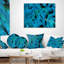 Coussin lombaire à motif fractal winter Abstract-30734807