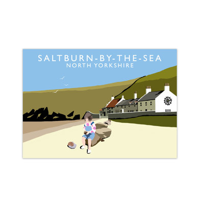 Saltburn-By-The-Sea North Yorkshire by Richard O'Neill - Print