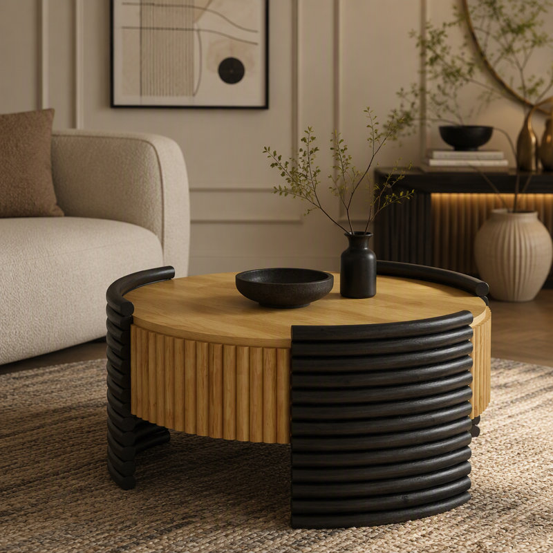 Table basse 31,50 "Modern, Wood