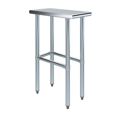 Stainless Steel Open Base Work Table