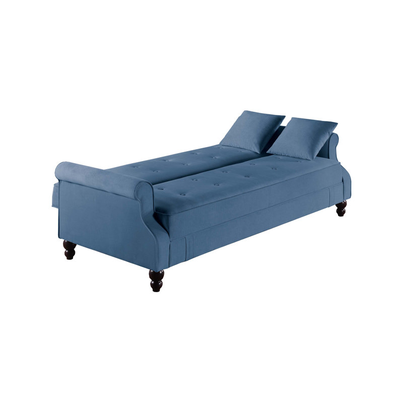 Canapé de rangement réglable, Bleu